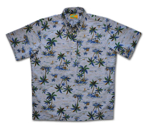 Tropical Oxford Traditional Pull Over